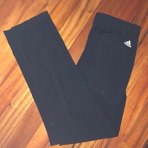 Black adidas golf pants
